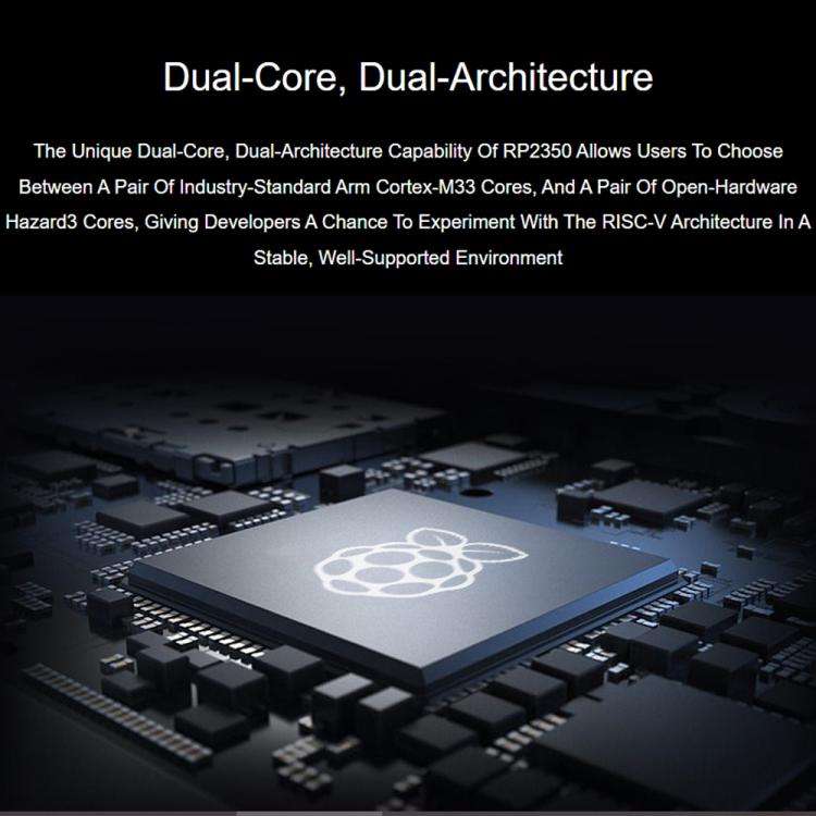 Waveshare RP2350 Dual-Core Development Board With 3.5-Inch 320x480 LCD, 65K Color Display, Standa...