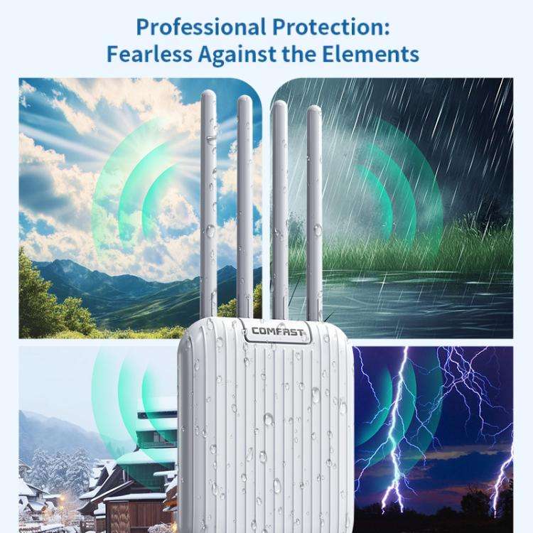COMFAST CF-WA973 WiFi 7 Outdoor Access Point Dual-Band 3600Mbps High Power Wireless AP, 2.5G WAN ...