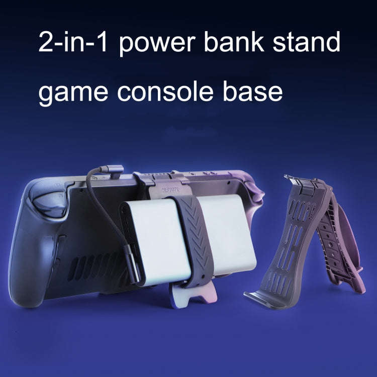 Hifylux ST-BF27 For Steam Deck Game Console Charging Treasure Base Mobile Power Desktop Bracket, ...