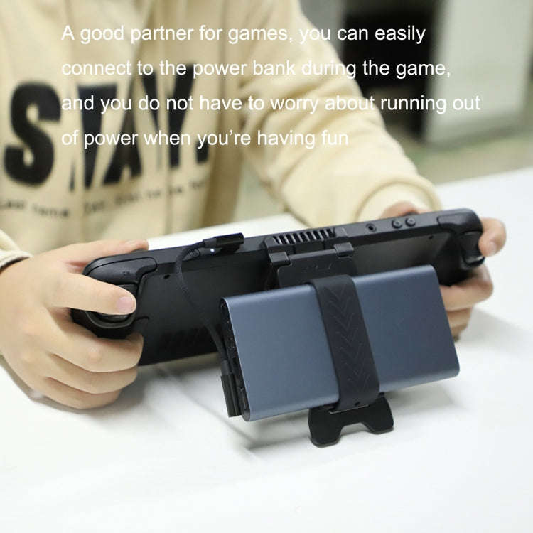 Hifylux ST-BF27 For Steam Deck Game Console Charging Treasure Base Mobile Power Desktop Bracket, ...