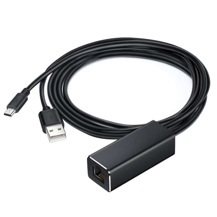 RJ45 Micro USB to 100M Ethernet Adapter Steady Watch Video, Micro USB