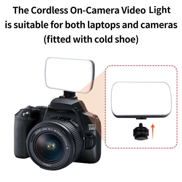 BL01 Rechargeable Video Conference Lighting With Three Color Temperature Stepless Dimming, Style 1
