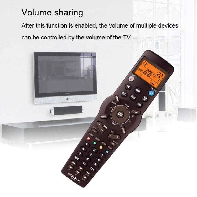 CHUNGHOP RM-991 6 In 1 Universal Learning Infrared Universal Remote Control