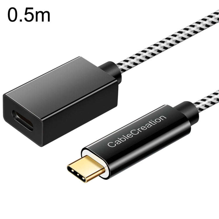 Type-C / USB-C Male to Female Extension Cable Computer Phone Charging Cable, CC0316 0.3m, CC0316 ...