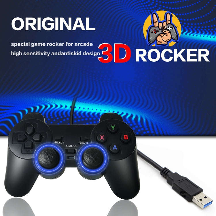 For PS1/PSP/N64/DC Wired Video Game Machine Box 4K HD Display, US Plug, 64G US Plug, 128G US Plug...