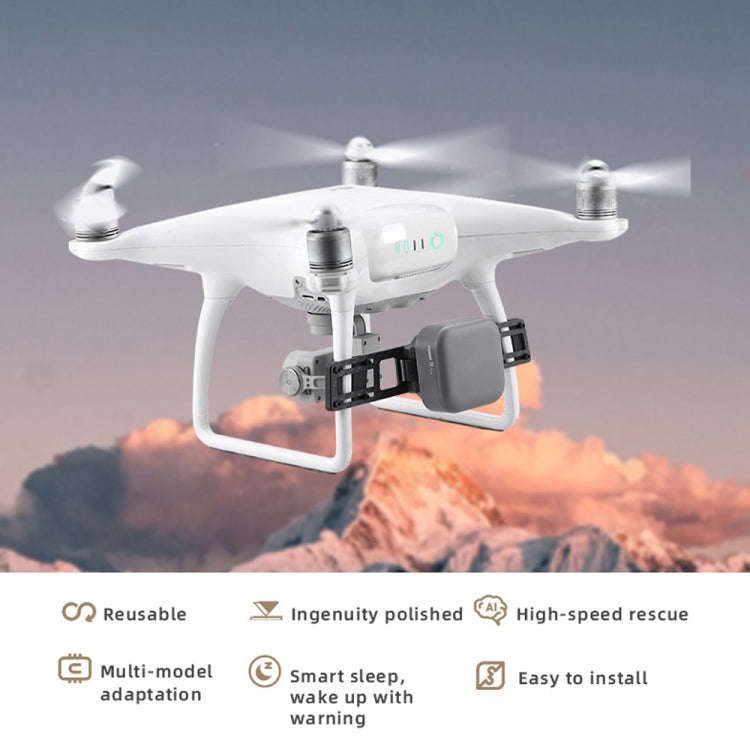 Manti 3 Plus Parachute for DJI Phantom 2 / 3 / 4 Improve Safety Slow Down Fall Speed Accessories,...