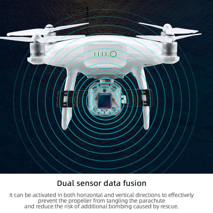 Manti 3 Plus Parachute for DJI Phantom 2 / 3 / 4 Improve Safety Slow Down Fall Speed Accessories,...