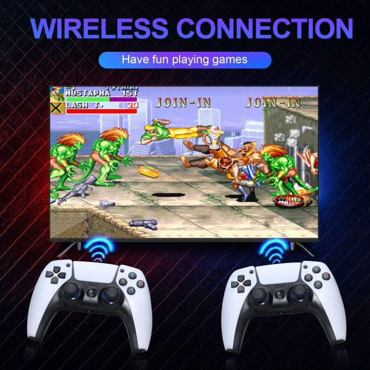 U10 Video Game Console 64G 10000+ Games Retro Handheld 4K TV Game Stick Wireless Controller, U10 ...