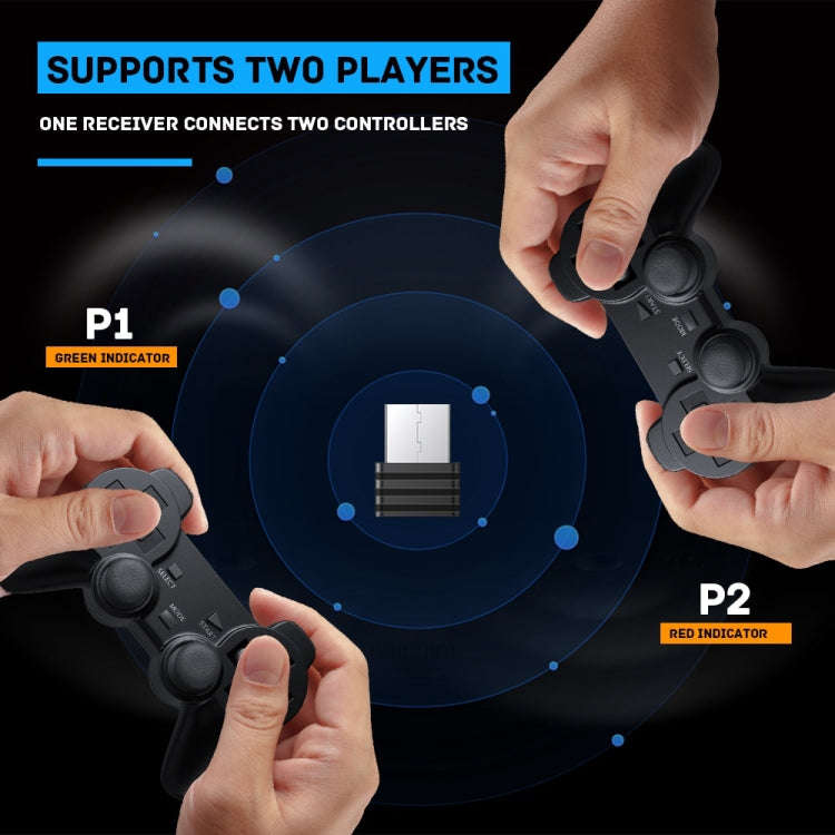 Wireless 4K HD 3D Double Game Console Box, US Plug, 64GB US Plug, 128GB US Plug, 256GB US Plug
