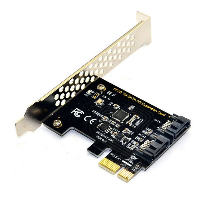 PCE2SAT-A01 PCI-E 1X To SATA3.0 Expansion Card 6 Gbps Transfer Card, PCE2SAT-A01