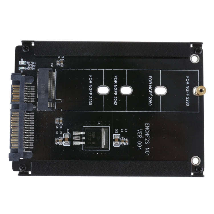 ENCNF2S-N01 NGFF To SATA3 Transfer Card M.2 KEY B-M SSD To 6Gbps Interface Conversion Adapter, Wi...
