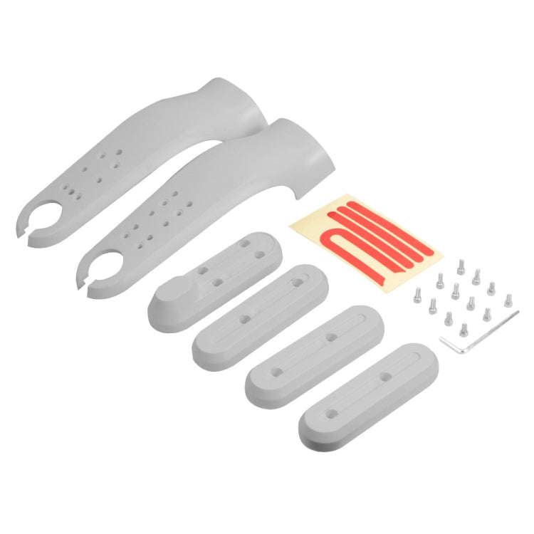 For Xiaomi M365 / PRO / 1S Skateboard Accessories Front Fork Plastic Protection Cover Reflecting ...
