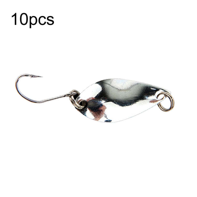 Single Hook Spoon Type Horse Mouth Melon Sequins False Lures Fishing Lures, 10pcs 5g, 10pcs 3.5g,...