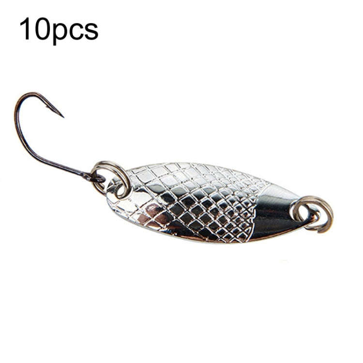 Single Hook Spoon Type Horse Mouth Melon Sequins False Lures Fishing Lures, 10pcs 5g, 10pcs 3.5g,...