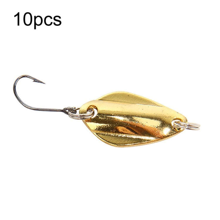 Single Hook Spoon Type Horse Mouth Melon Sequins False Lures Fishing Lures, 10pcs 5g, 10pcs 3.5g,...
