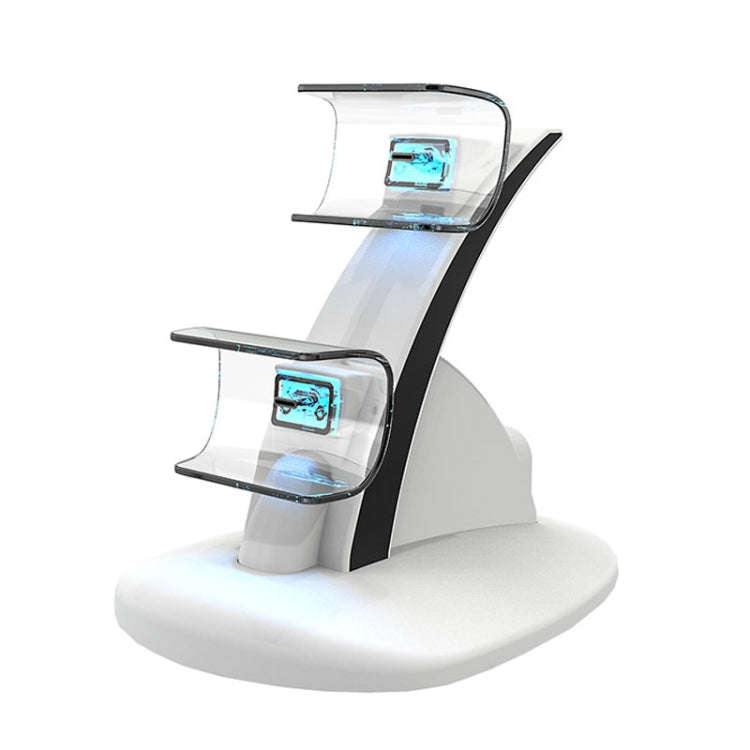 iplay HBP-253 For PS5 Game Wireless Handle Double Charging Base Placement Bracket, HBP-253 (White...