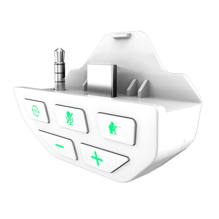 Iplay For XBOX ONE S/XBOX Series X Headphone Audio Adapter, White, Black