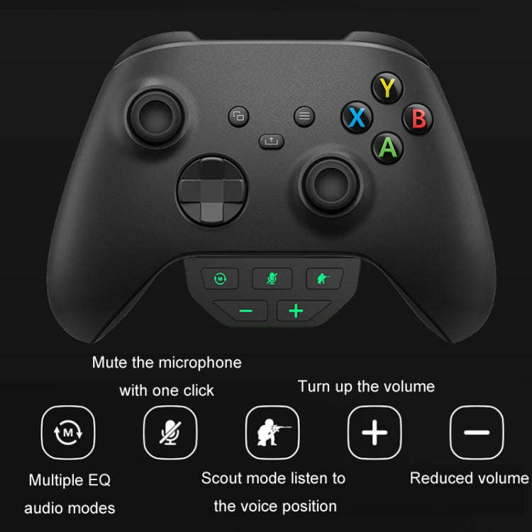 Iplay For XBOX ONE S/XBOX Series X Headphone Audio Adapter, White, Black
