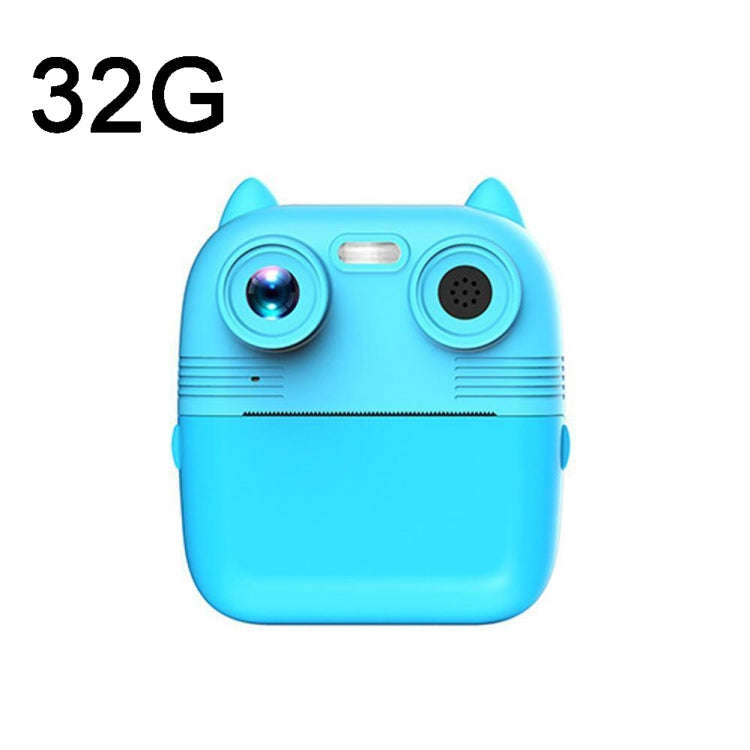 1080P Instant Print Camera 2.8-inch IPS Screen Front and Rear Dual Lens Kids Camera, Pink, Blue, ...