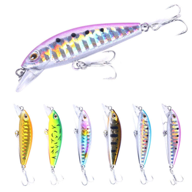 HENGJIA 5.5cm 6.6g Mino Luya Fake Bait Long Casting Sinking Bionic Lure, MI503 (3), MI503 (4), MI...