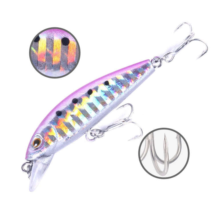 HENGJIA 5.5cm 6.6g Mino Luya Fake Bait Long Casting Sinking Bionic Lure, MI503 (3), MI503 (4), MI...