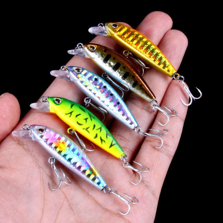 HENGJIA 5.5cm 6.6g Mino Luya Fake Bait Long Casting Sinking Bionic Lure, MI503 (3), MI503 (4), MI...