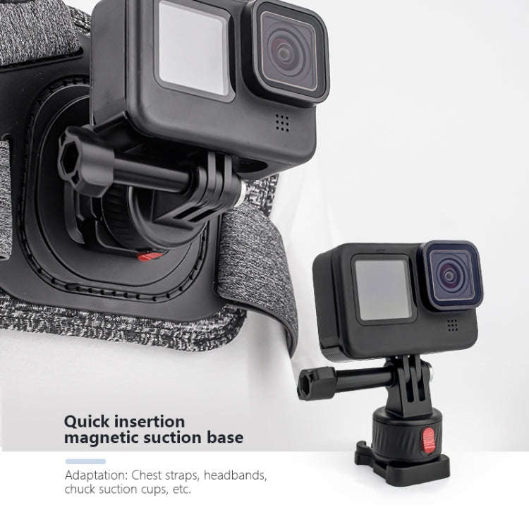 For GoPro/Insta360 GO 3 Action Camera Magnetic Gimbal Base Adapter Accessories