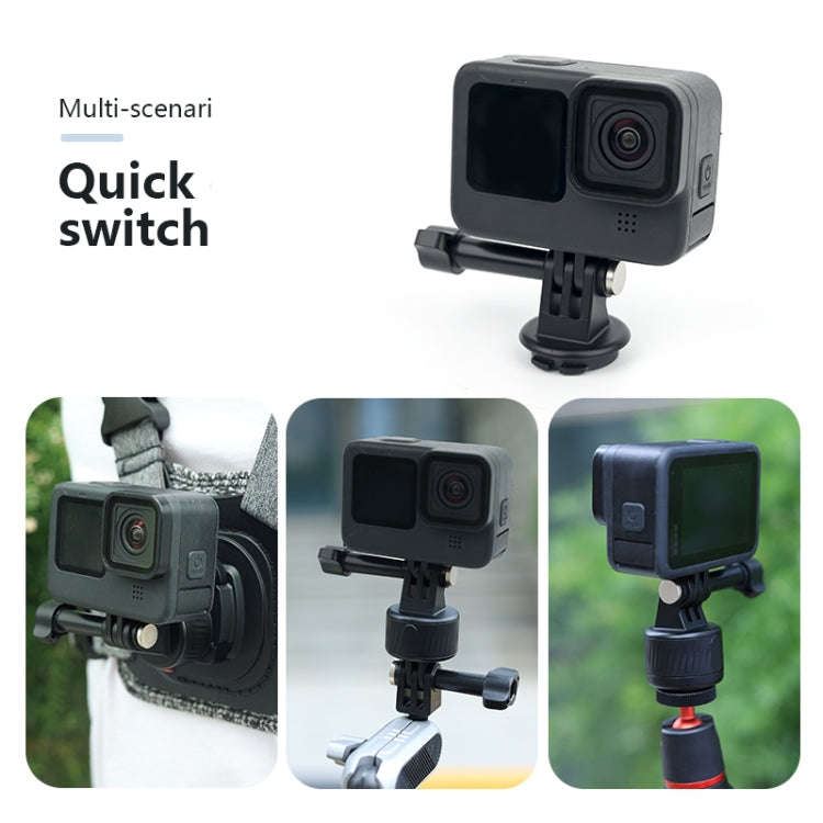 For GoPro/Insta360 GO 3 Action Camera Magnetic Gimbal Base Adapter Accessories