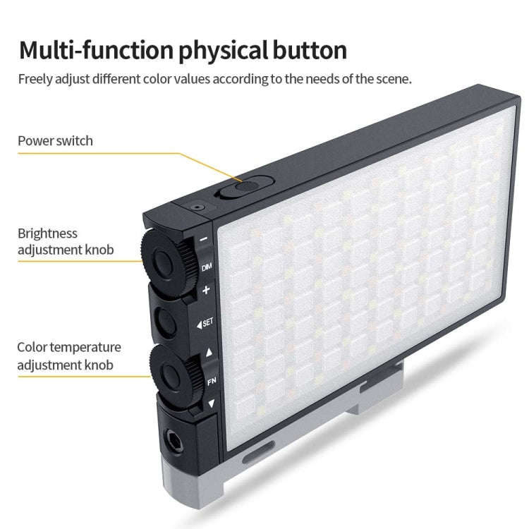 Pixel G1S Mini Outdoor RGB Color Fill Light Camera Small Desktop Lights