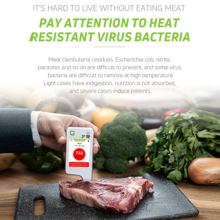Greentest ECO6 Vegetable, Fruit, Meat Food Nitrate Water Quality Nuclear Radiation Environmental ...