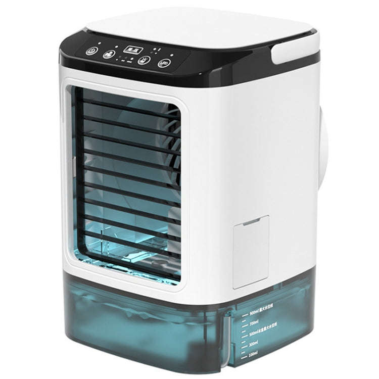 Desktop Mini Cold Air Fan Home Humidifier Dual Spray Air Conditioning Fan, Without Plug, With CN ...