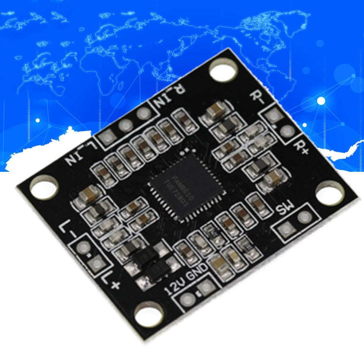 XH-M181 PAM8610 Digital Power Amplifier Board 2x15W Two-channel Amplifier Board, 2x15W Two-channel