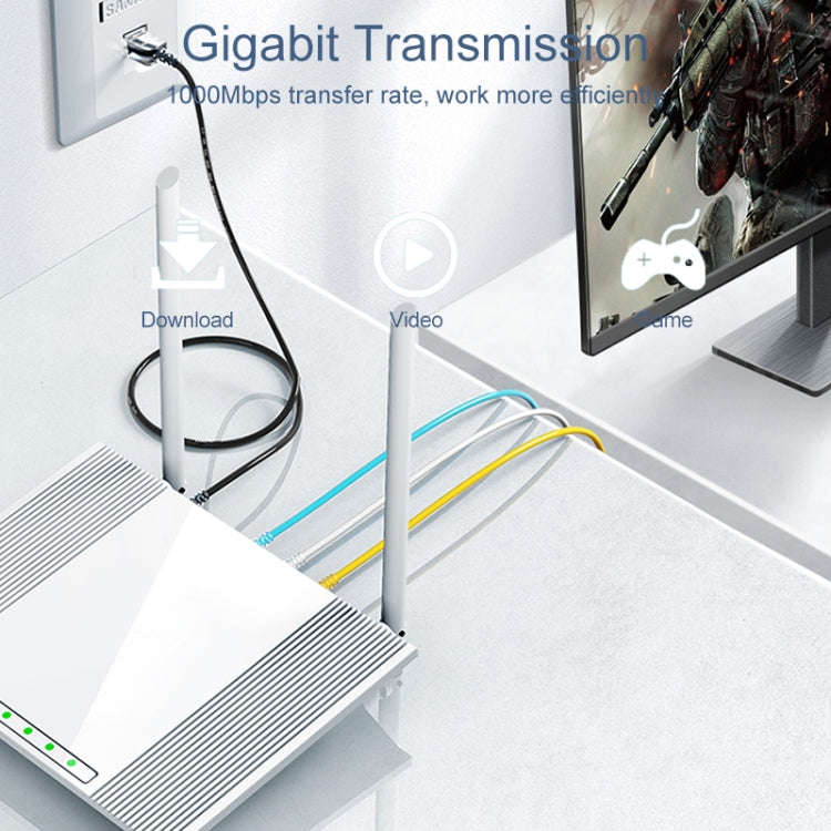 SAMZHE Cat6A Ethernet Cable UTP Network Patch Cable, 10m, 15m, 20m