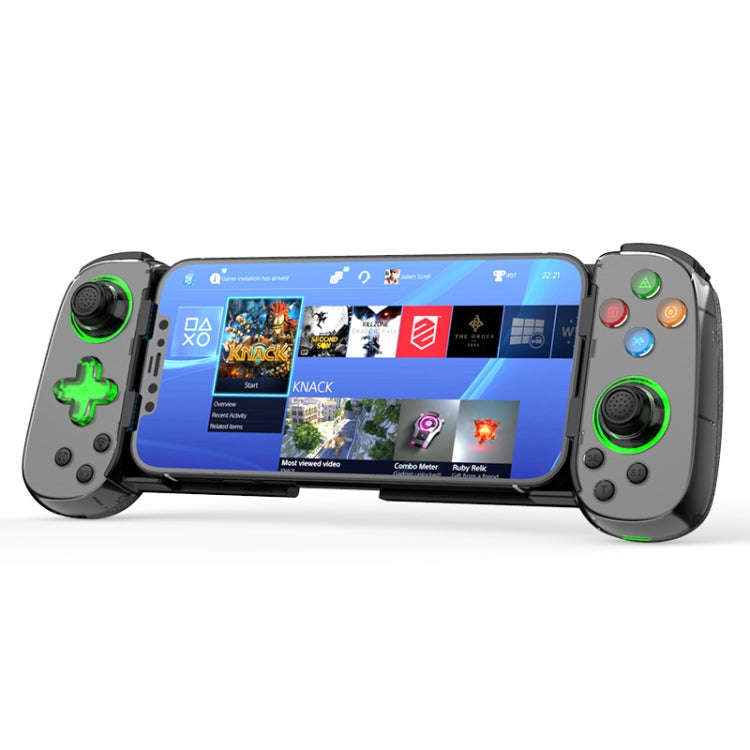 D7 BT5.0 Retractable Gamepad With Light For PC / Android / IPhone /Win7 10 11/Mac OS/Switch, D7 (...