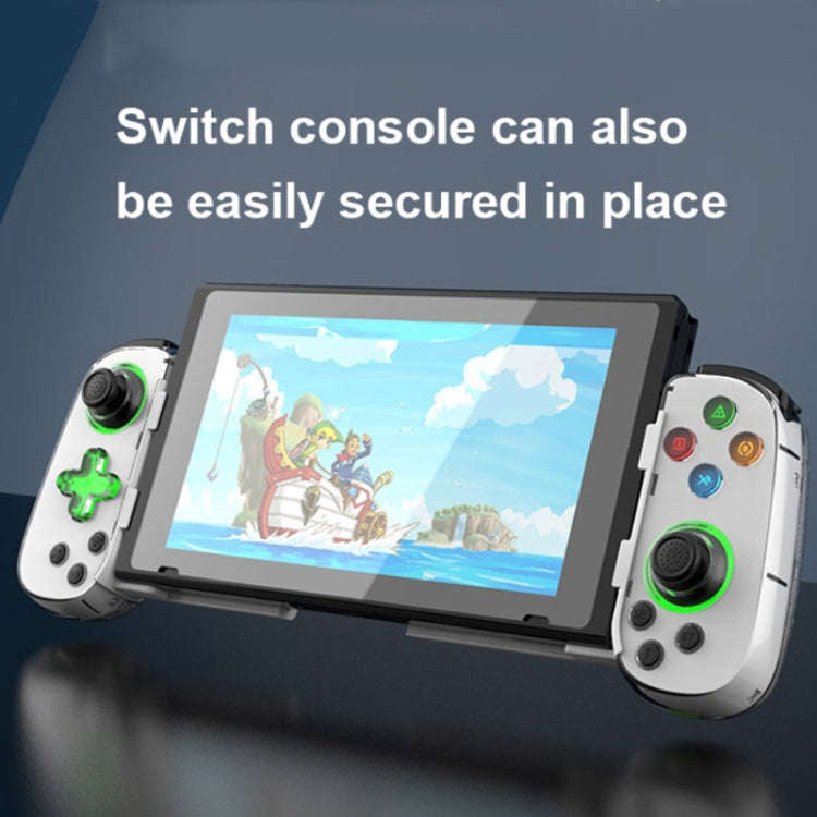 D7 BT5.0 Retractable Gamepad With Light For PC / Android / IPhone /Win7 10 11/Mac OS/Switch, D7 (...