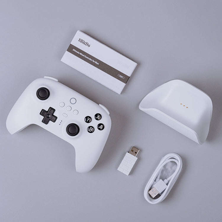 8BitDo For Switch / PC NS Version Wireless Bluetooth Gaming Controller, Wireless Bluetooth (White...
