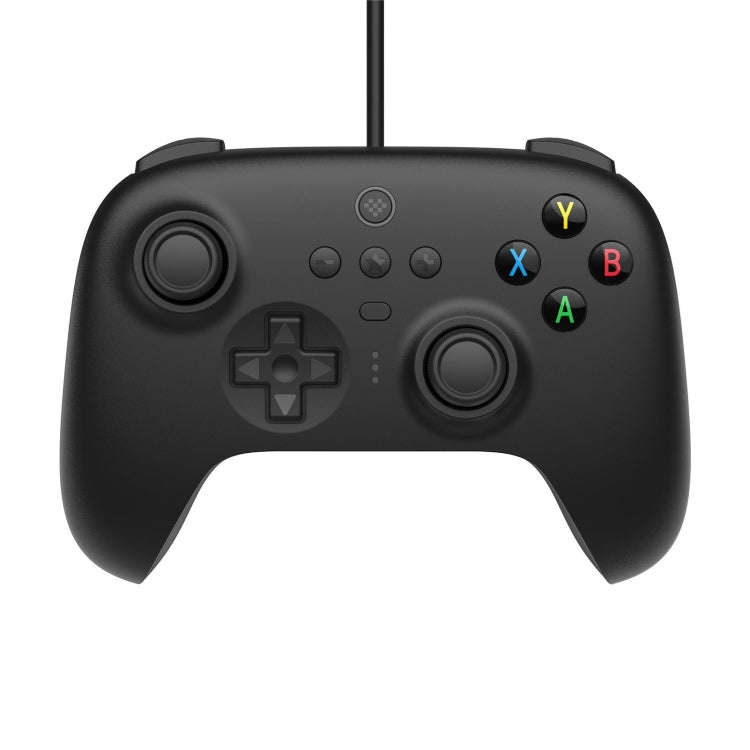 8BitDo For Switch / PC USB Wired Gamepad, White, Black