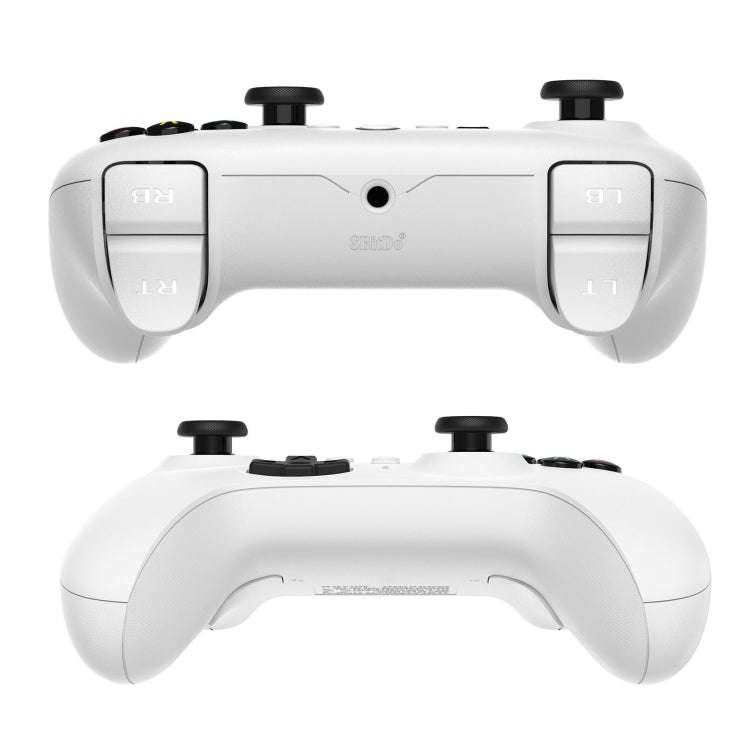 8BitDo For Switch / PC USB Wired Gamepad, White, Black