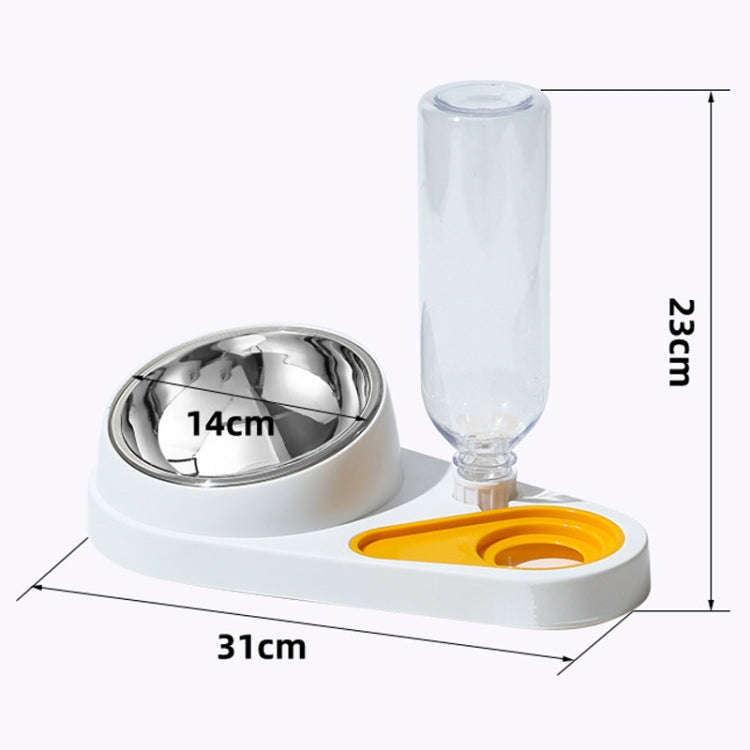 Cat And Dog Food And Drinking Bowl Pet Eating Set Combination Bowl