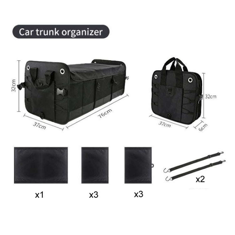 Large-capacity Folding Storage Box for Car Trunk, 90L