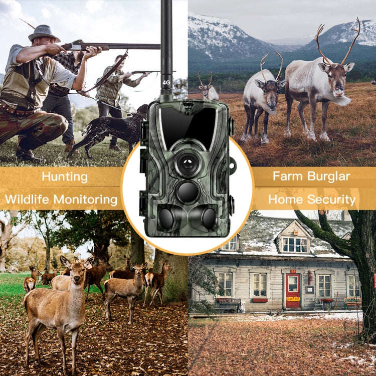 4G Outdoor Tracking Hunting Camera 5000mAh Lithium Battery Version, HC-801LTE-Li
