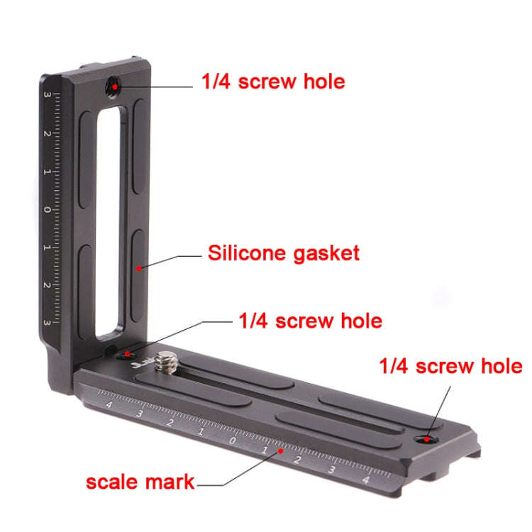 JLWIN Quick Release Plate L Bracket Plate for DJI Ronin RS 2 / RSC 2 /  RS 3 Gimbal Stabiliser, 1...