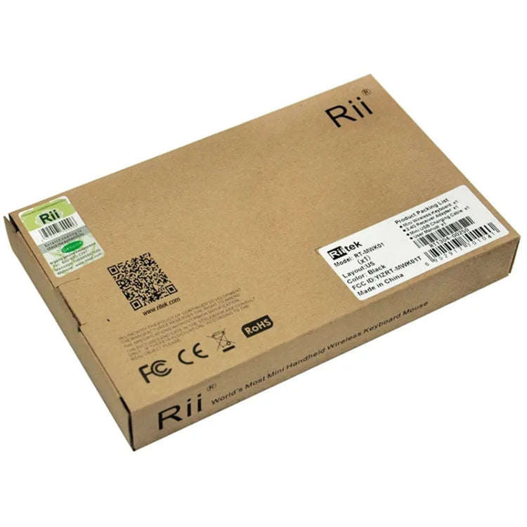 Rii X1 2.4G Mini Classic Wireless Keyboard Keypad And Mouse All-In-One Kit