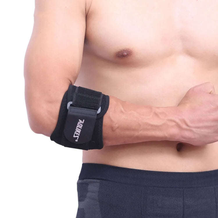 Aolikes  Adjustbale Tennis Elbow Support Guard Pads Compression Recovery Forearm Sleeve Band, A-7...