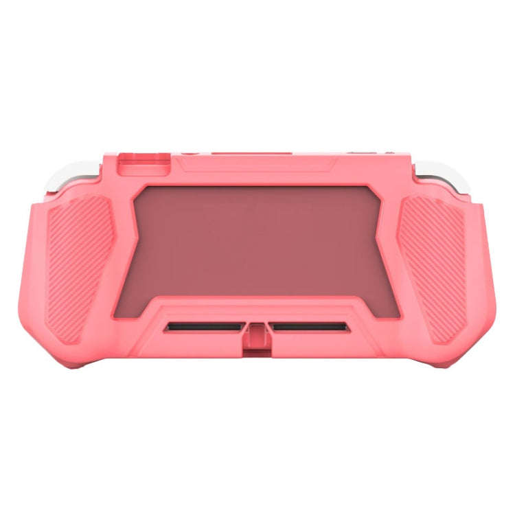 For Nintendo Switch Lite Full Cover Protective Shell TPU Console Case, Pink, Black, Gray