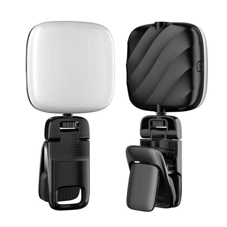 LED Mobile Phone Live Beauty Fill Light USB Charging Camera Pocket Light, Black, White