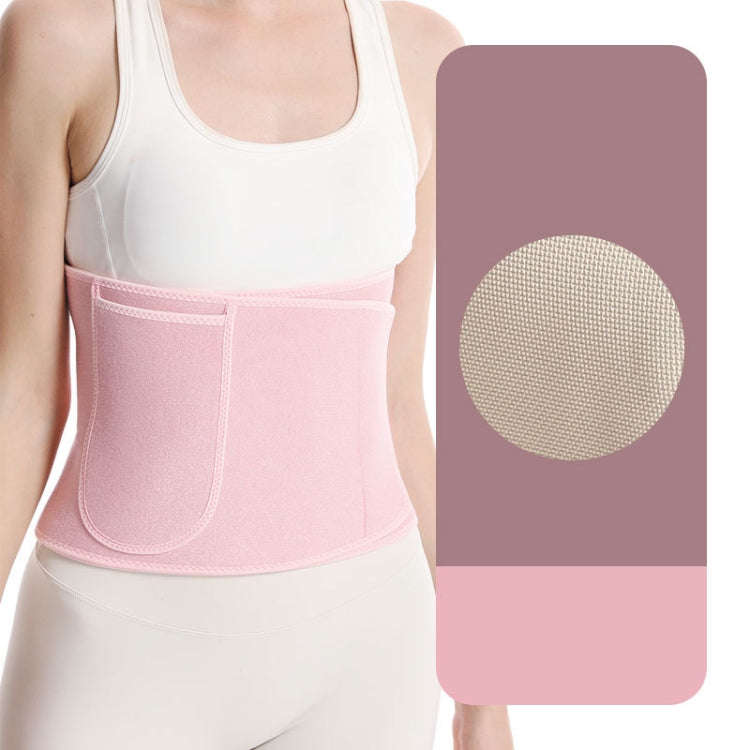 Slimming Waist Belt Sweatband For Training And Running, Rubber Inner, Silver Ions Inner