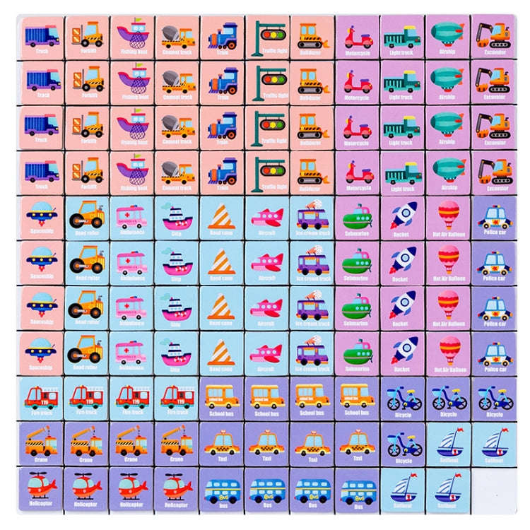 Children Wooden Fun Magnetic Puzzle Parent-child Interactive Desktop Game