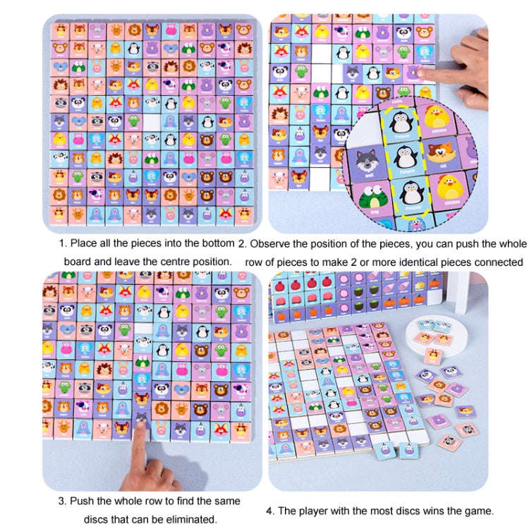 Children Wooden Fun Magnetic Puzzle Parent-child Interactive Desktop Game