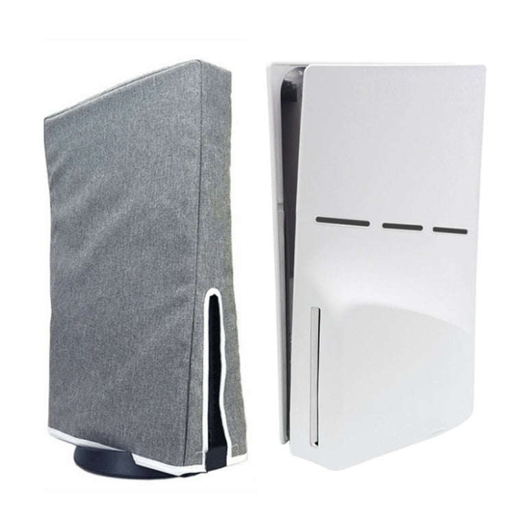 For PS5 Slim Disc & Digital Host Dust Cover Protective  Case, Vertical Gray, Vertical Black, Hori...